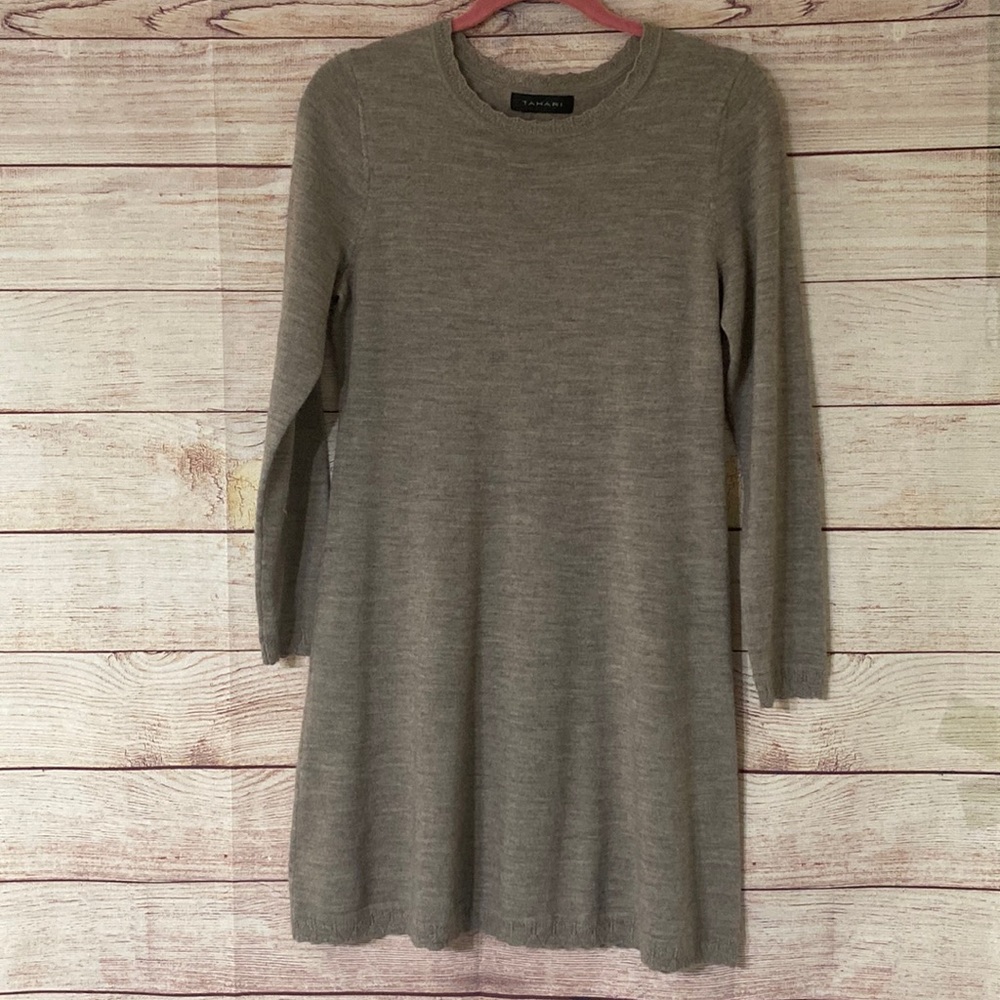 Tahari sweater dress
